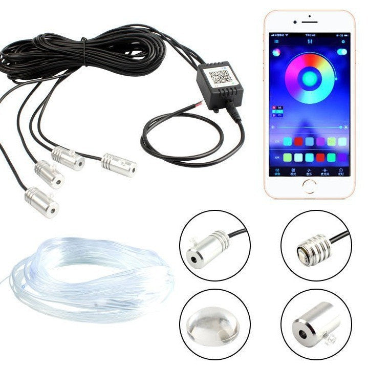GlowDrive™ RGB Ambient Car Lights – 64 Kleuren Interieur Verlichting Kit